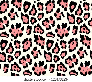 Seamless Leopard Skin Pattern for Textile Print for printed fabric design for Womenswear, underwear, activewear kidswear and menswear and Decorative Home Design, Wallpaper Print.