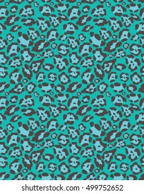 Seamless leopard skin texture, vector illustration.Animal print,seamless vector wallpaper.