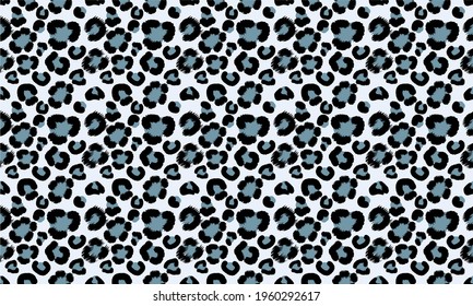 Seamless leopard skin vector pattern. Seamless jaguar, cheetah, cougars skin vector. Animal print. Perfect for fabric, wallpaper, wrapping paper, textiles, fashion, Interior, backdrop and home design.