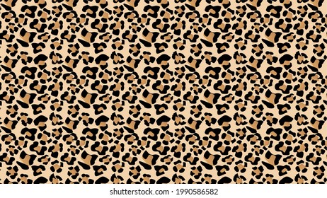 seamless leopard skin vector pattern for fabric, wallpaper, wrapping paper, craft, texture, fashion. seamless jaguar skin vector, seamless cheetah skin vector, seamless cougar skin, animal print.