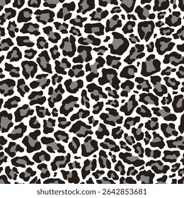 seamless leopard style. vector print of leopard skin for clothes.