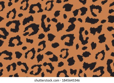 seamless leopard vector pattern textile