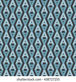 Seamless Letter Font Decorative Background Pattern