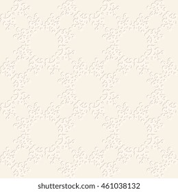 Seamless light background with ornament. Vector illustration