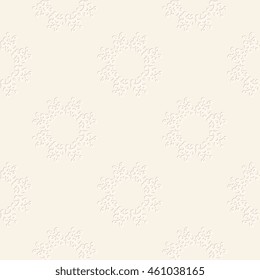 Seamless light background with ornament. Vector illustration