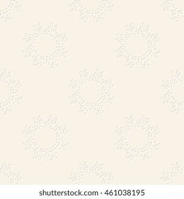 Seamless light background with ornament. Vector illustration
