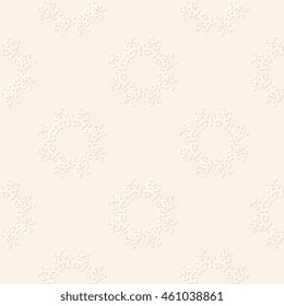 Seamless light background with ornament. Vector illustration
