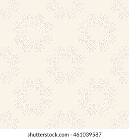 Seamless light background with ornament. Vector illustration