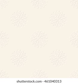 Seamless light background with ornament. Vector illustration