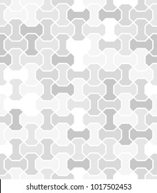 Seamless light background for your designs. Modern vector ornament. Geometric abstract pattern