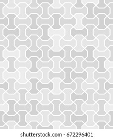 Seamless light background for your designs. Modern vector ornament. Geometric abstract pattern