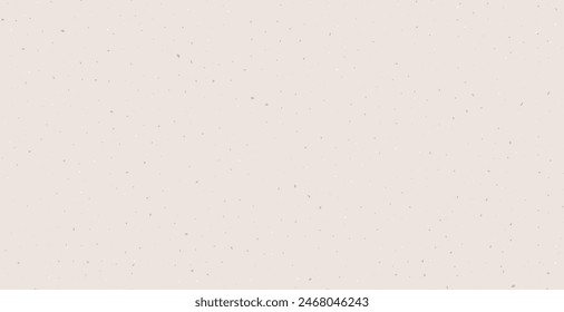 Seamless light beige grunge with grain noise rustic background. Vintage ecru natural paper with flecks, particles, dots, speckles, specks. Minimalist simple organic wallpaper vector illustration