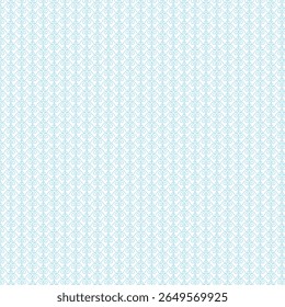 Fundo de padrão geométrico floral azul claro sem costura com curvas suaves, perfeito para designs digitais elegantes.









