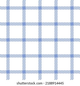 Seamless light blue graph check pattern. Vector textile background. Fabric texture print for clothing, tablecloths, napkin, bedding, wrapping paper, scrapbooking, wallpapers, decor, card design 