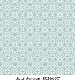 Seamless light blue and white background for your designs. Modern vector ornament. Geometric abstract pattern