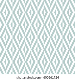Seamless light blue and white background for your designs. Modern vector ornament. Geometric abstract pattern