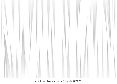 Seamless light pattern with thin vertical stripes in shades of white and grey. The design creates a crisp and simple texture with vertical lines. Perfect for background design, wallpaper.