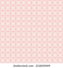Fondo geométrico blanco, rosa y sin foco para tus diseños. Ornamento vectorial moderno. Patrón abstracto geométrico