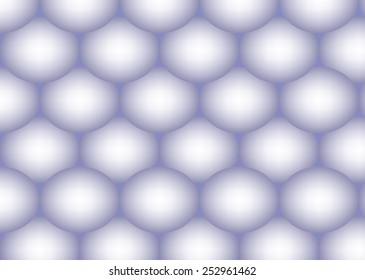 Seamless light purple, white violet round shapes, honeycomb abstract pattern background. EPS 10 vector illustration.  Spherical pattern ornament, wallpaper. Nature, geometrical objects, shapes.