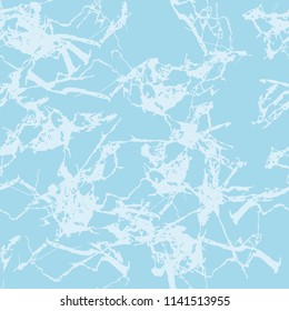 Seamless light texture of the water. Abstract natural background with different shades of blue color. Simple grunge pattern for print on fabric, textile, paper. Vector illustration