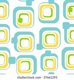 Seamless light wallpaper from squares.