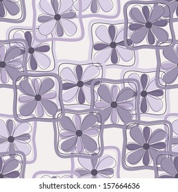 seamless lilac flowers 