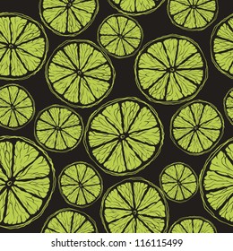 Seamless lime pattern