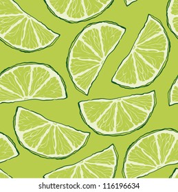 Seamless Lime Pattern