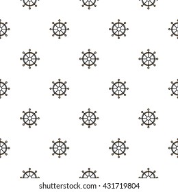 Seamless line art summer beach backround