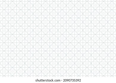 Seamless Line Art Vector Patterns