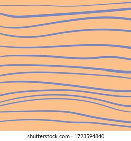 Seamless line background. Blue lines on a colored background.