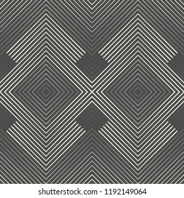 Fondo de línea sin inconvenientes. Patrón de trazo vectorial. Textura normal monocroma