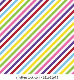 Seamless line color. Cloth pattern concept. Rainbow color tone.