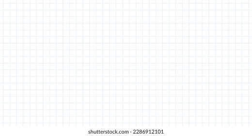 Seamless line grid. Checkered Geometric pattern. White paper with black lines, school notebook. Lined sheet of paper. Memphis design. Hipster style vector geo background.