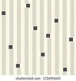 Seamless Line Pattern. Abstract Geometric Background