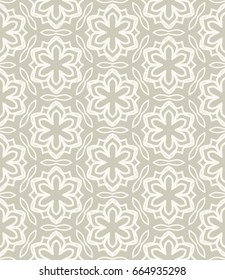 Seamless line pattern in arabian style, monochrome geometric background. Interlacing linear texture. Tribal ethnic ornament, arabic, indian, turkish decor