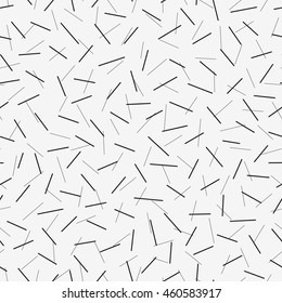 Seamless line pattern can be used for wallpaper, website background, textile printing. Modern monochrome geometric texture.