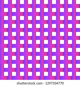 Seamless line pattern. Modern stylish texture. Repeating abstract background with interlacing lines. Simple monochrome grid.