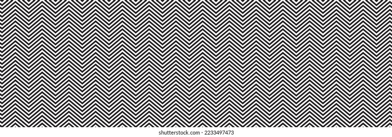 Patrón de línea sin inconvenientes sobre fondo blanco. Patrón de líneas chevron modernas para fondo y plantilla de fondo. Líneas simples con textura repetida. Fondo de chevron sin soldadura, ilustración vectorial