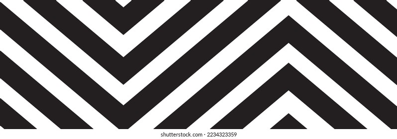 Seamless line pattern on white background. Modern chevron lines pattern for backdrop and wallpaper template. Simple lines with repeat texture. Seamless chevron background, vector illustration