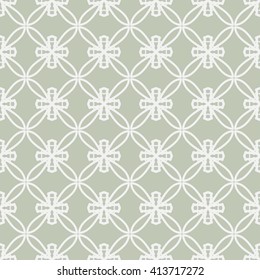 Seamless line pattern stylish geometric background. Vector monochrome endless texture, simple graphic pattern. Tribal ethnic ornament, outline lace background