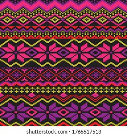 seamless line patterns. Colorful geometric backgrounds collection. Endless repeating linear texture for wallpaper, packaging, tekstil