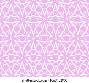 Seamless line patterns. Stylish decorative geometric decoration. Abstract vector illustration. Modern style.