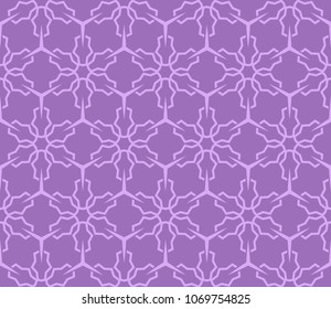 Seamless line patterns. Stylish decorative geometric decoration. Abstract vector illustration. Modern style.