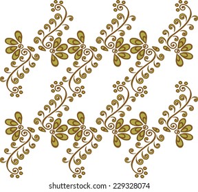 Seamless Line pattern.Wallpaper on brown.