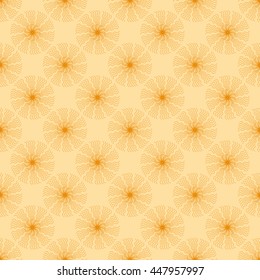 Seamless line wave pattern. Abstract background. Vector illustration