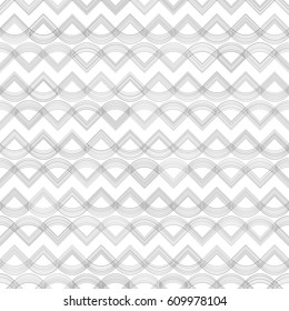 seamless line wave pattern , background black and white pattern.