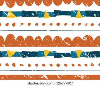 Seamless linear pattern