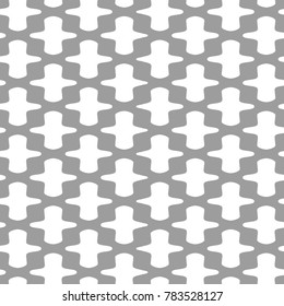 Seamless linear pattern. Abstract geometric pattern. Stylish texture in gray color.