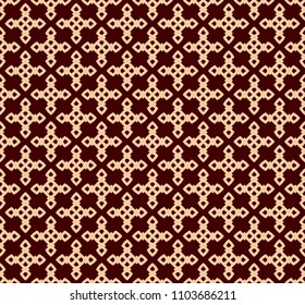 Seamless linear pattern with elegant curved lines and scrolls ornamental wallpaper.